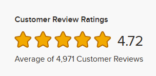 Americor BBB customer review rating showing 4.72 from 4971 reviews